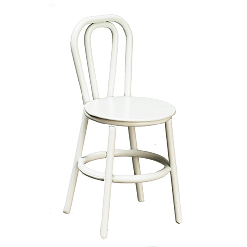 1/2" Scale  Chair, White